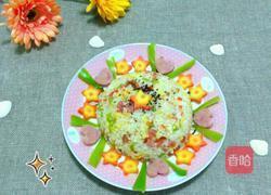 青椒炒饭的做法图解8