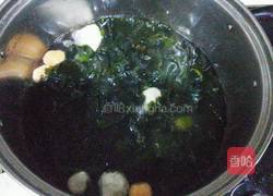 螺旋藻肉丸汤的做法图解3