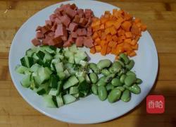 自制扬州炒饭的做法图解1