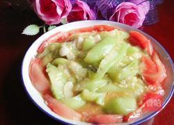 西红柿炒丝瓜的做法图解4