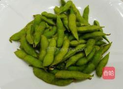 炒毛豆的做法图解1