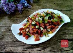 火腿玉米的做法图解4