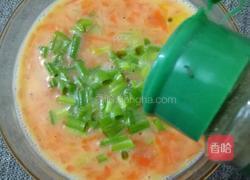 胡萝卜煎蛋的做法图解4