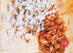 辣白菜芝士炒饭的做法图解4