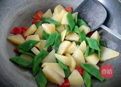 刀豆土豆的做法图解6