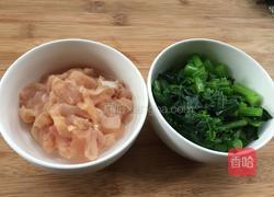 鸡肉菜粥的做法图解6