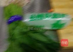 红油菠菜粉皮的做法图解1