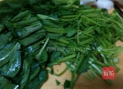 红油菠菜粉皮的做法图解3