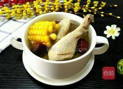 玉米炖鸡的做法图解8