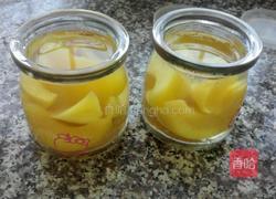 黄桃布丁的做法图解3