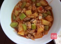 酸甜菠萝鸡的做法图解4