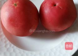 白糖番茄的做法图解1
