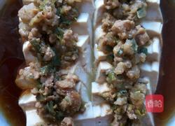 蒸肉沫豆腐的做法图解5