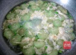 毛豆丝瓜汤的做法图解6