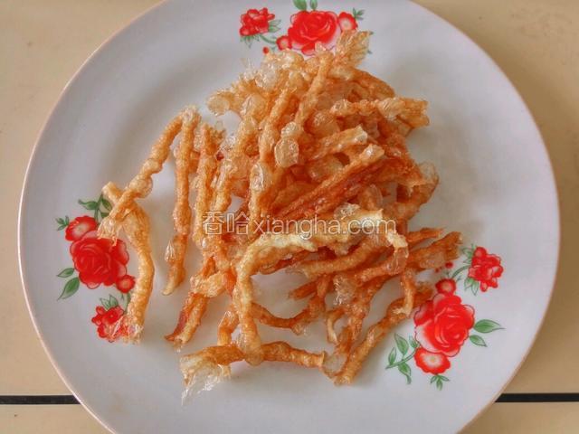 馓子掰成段