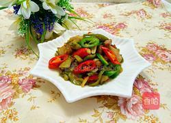 五花肉炒茄子的做法图解8