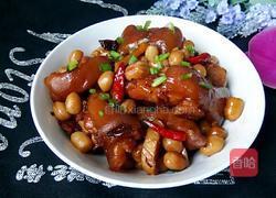 花生猪蹄的做法图解15