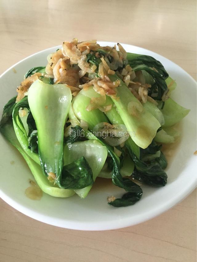 出锅的虾皮晶莹剔透