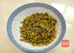 酸豆角肉沫的做法图解2