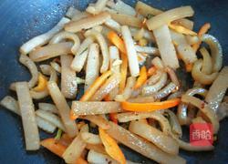 炒猪皮的做法图解9