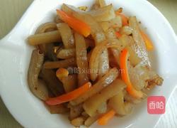 炒猪皮的做法图解10