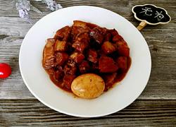 红烧肉焖蛋