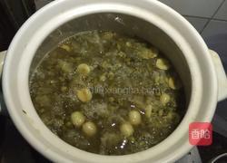 银耳莲子绿豆汤的做法图解5