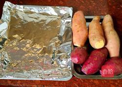 烤箱版烤红薯（紫薯）的做法图解2