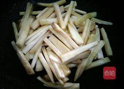 素炒鸡腿菇的做法图解4