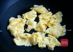 青菜炒鸡蛋的做法图解3