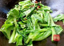 鲮鱼油麦菜的做法图解6