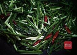 干豆腐炒韭菜的做法图解4