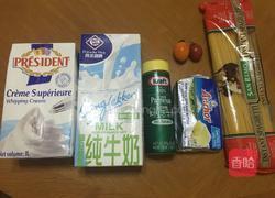 奶油意大利面的做法图解1