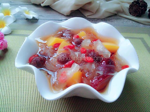 银耳桂圆汤