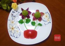 葡萄水果拼盘的做法图解1