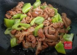 尖椒大肠的做法图解6