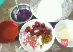 紫薯发糕的做法图解1