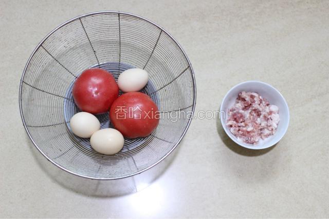 准备好食材
