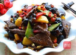 木耳炒猪肝的做法图解17