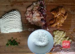 豆腐鸡杂羹的做法图解2