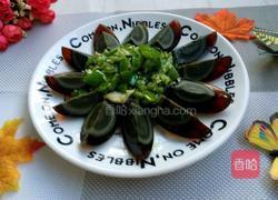 凉拌青椒皮蛋的做法图解8