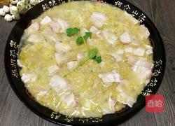 酸菜汆白肉的做法图解8