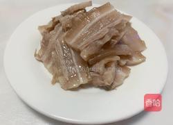酸菜汆白肉的做法图解5