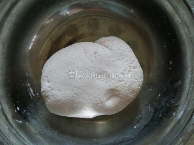 用手揉成光滑的面团，醒发二十分钟