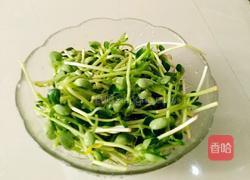 凉拌豌豆苗的做法图解1
