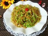 家常素炒饼丝
