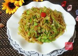 家常素炒饼丝的做法图解11