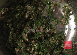 韭菜馅饺子的做法图解4