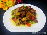 五花肉炒腐干