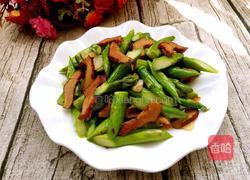 芦笋炒腊肉的做法图解5